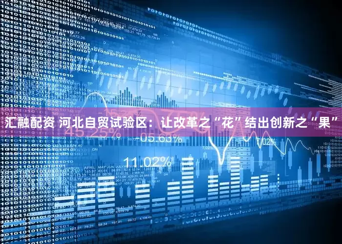 汇融配资 河北自贸试验区：让改革之“花”结出创新之“果”